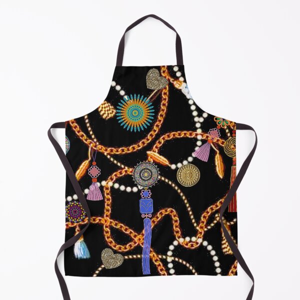 Item preview, Chains Pearls Tassels designed and sold by lindosilks.