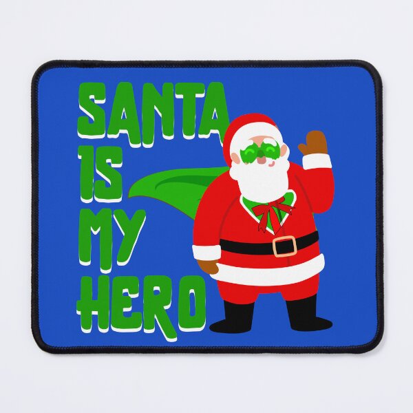 Item preview, Santa Is My Hero Logo designed and sold by CenturyComics.