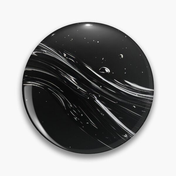 Item preview, Abstract Liquid Swirls and Droplets on Dark Background designed and sold by lematworks.
