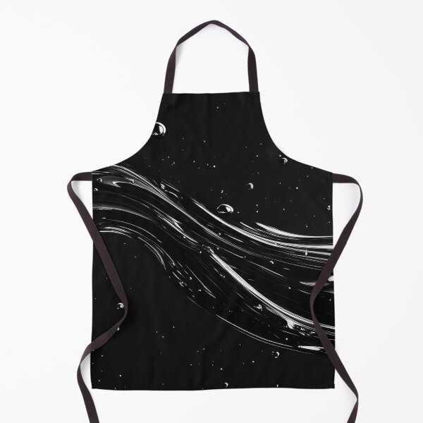 Item preview, Abstract Liquid Swirls and Droplets on Dark Background designed and sold by lematworks.