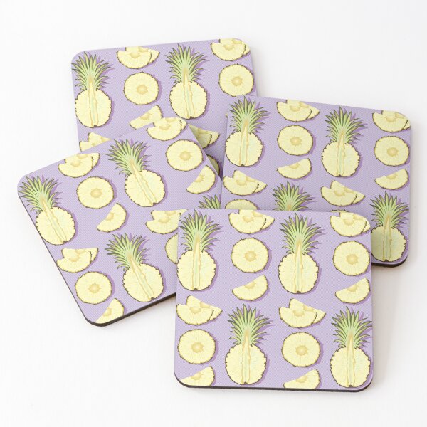 Item preview, Tender pineapple, violet background designed and sold by Alex  Blud.