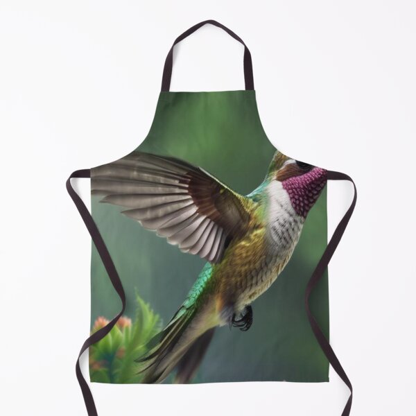 Item preview, hummingbird with iridescent green and purple designed and sold by InezPhotography.