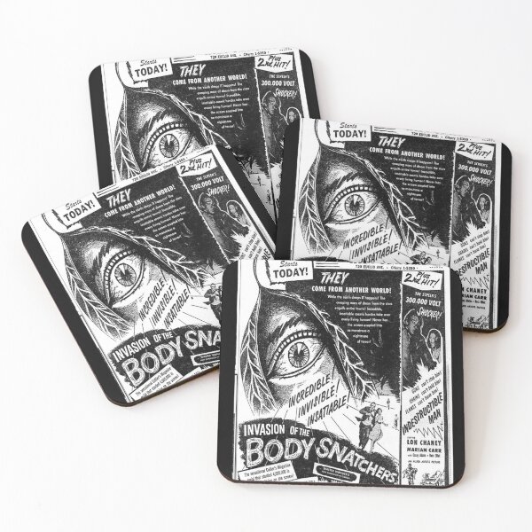 Item preview, INVASION OF THE BODY SNATCHERS (B&W) designed and sold by skeletons-lair.