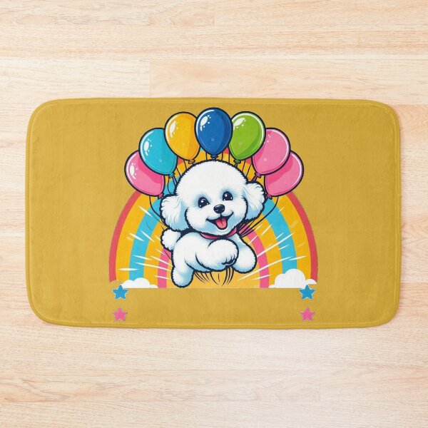 Item preview, Fluffy and Fun: The Cheerful Bichon Frise designed and sold by communedesigns.