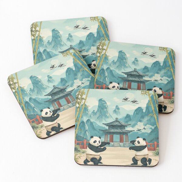 Item preview, Martial Arts Panda Play designed and sold by cute-animals99.