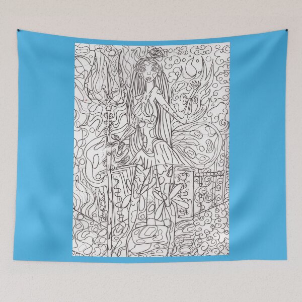 Item preview, Goddess of Good and Evil  designed and sold by rdrakeart.