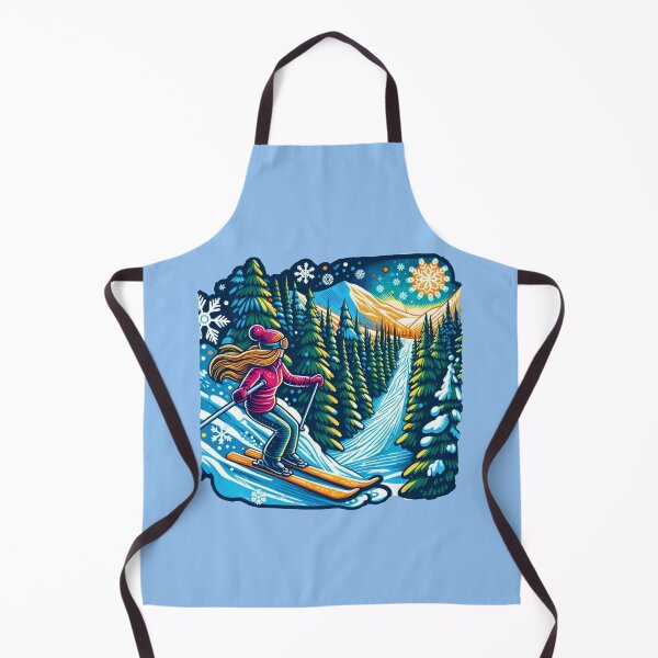 Item preview, Skiing designed and sold by Myra365Art.