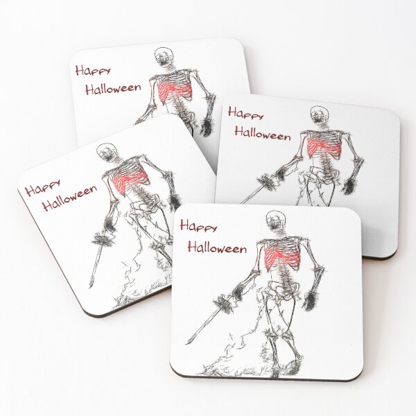 Item preview, Skeleton Digital Drawing. Spooky Art. Walls Of Fame  Halloween WallsofFame designed and sold by WallsOfFameAust.