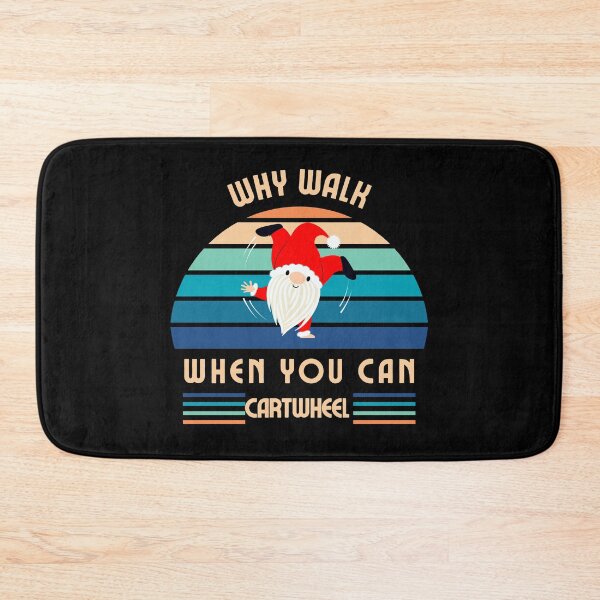 Item preview, funny gymnastics santa cartwheel designed and sold by sydney-syder.