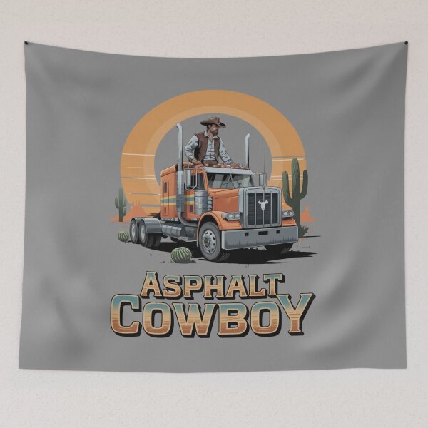 Item preview, Asphalt cowboy - Highway king - Diesel dreams  - Road beast - Truck yeah designed and sold by JansenGS.