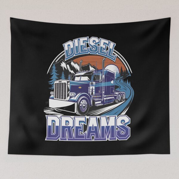 Item preview, Diesel dreams - Highway king - Asphalt cowboy - Road beast - Truck yeah designed and sold by JansenGS.