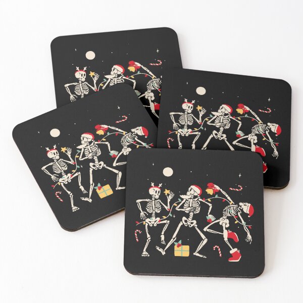 Item preview, Quirky Christmas skeletons  designed and sold by shuttermarket.