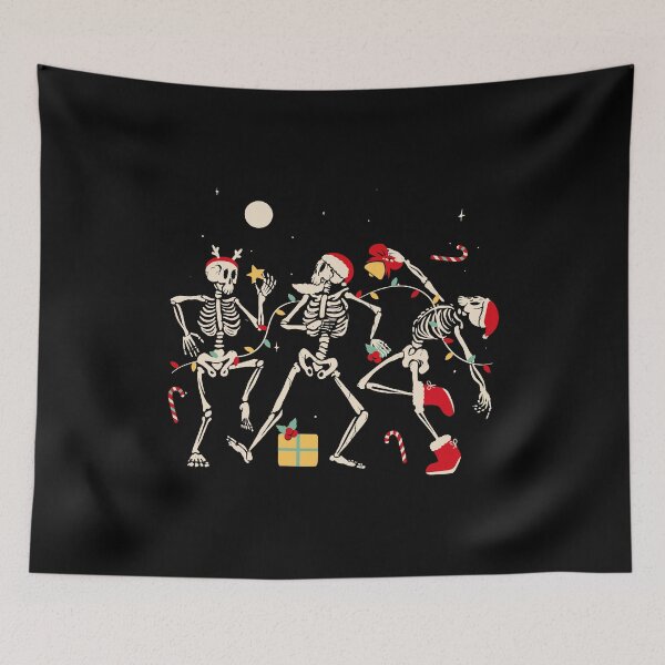 Item preview, Quirky Christmas skeletons  designed and sold by shuttermarket.