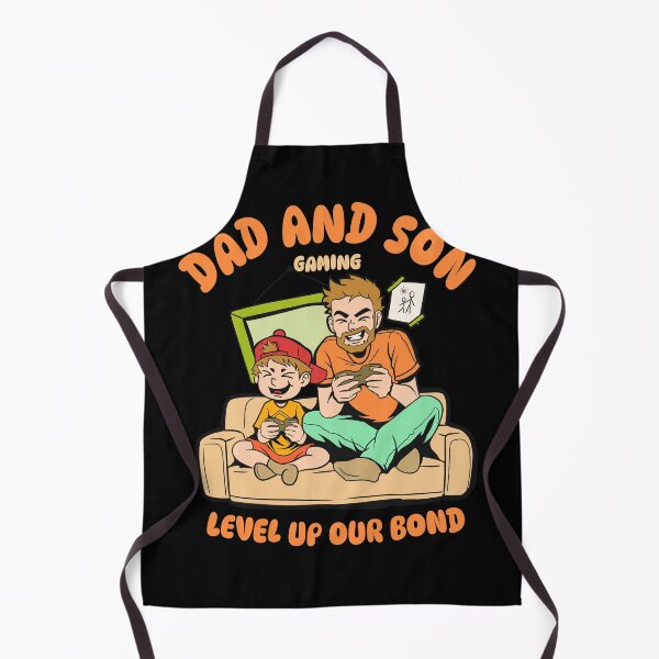 Item preview, Dad and son gaming level up our bond designed and sold by wesdesignshop.