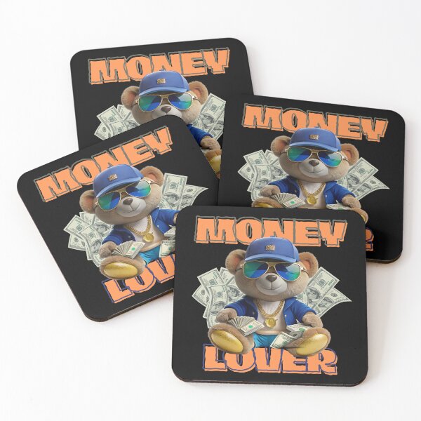 Item preview, Money Lover Teddy – Rich Vibes Only designed and sold by Colorful-Garden.