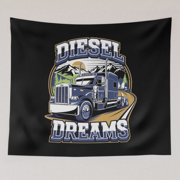 Item preview, Diesel dreams - Highway king - Asphalt cowboy - Road beast - Truck yeah designed and sold by JansenGS.