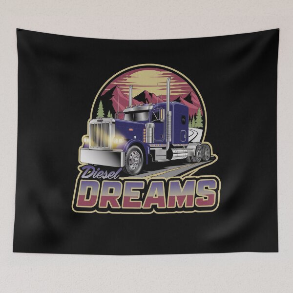 Item preview, Diesel dreams - Highway king - Asphalt cowboy - Road beast - Truck yeah designed and sold by JansenGS.