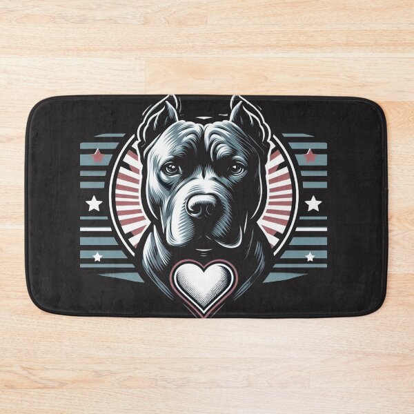 Item preview, Strength and Love: The Loyal Pit Bull designed and sold by communedesigns.