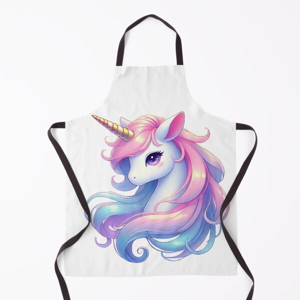 Item preview, Pastel Unicorn with Flowing Mane designed and sold by Little Care Studio.
