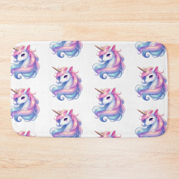 Item preview, Pastel Unicorn with Flowing Mane designed and sold by Little Care Studio.