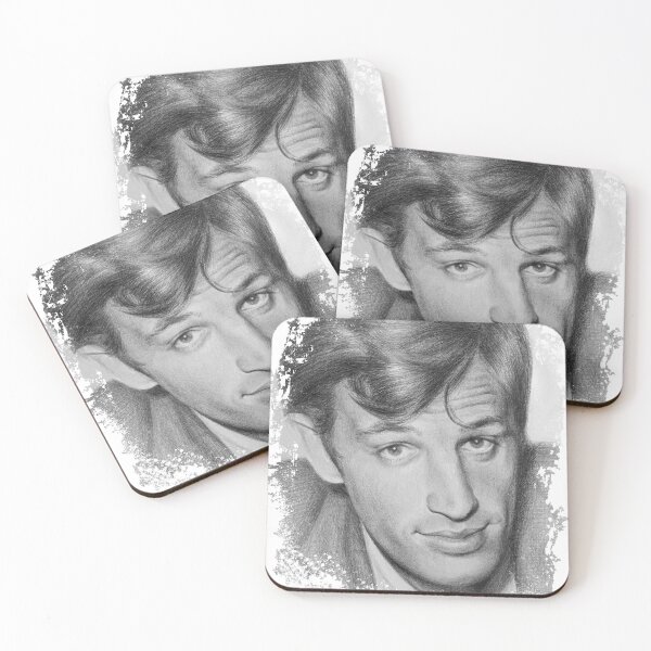 Item preview, Jean-Paul Belmondo portrait designed and sold by GoldsteinART.