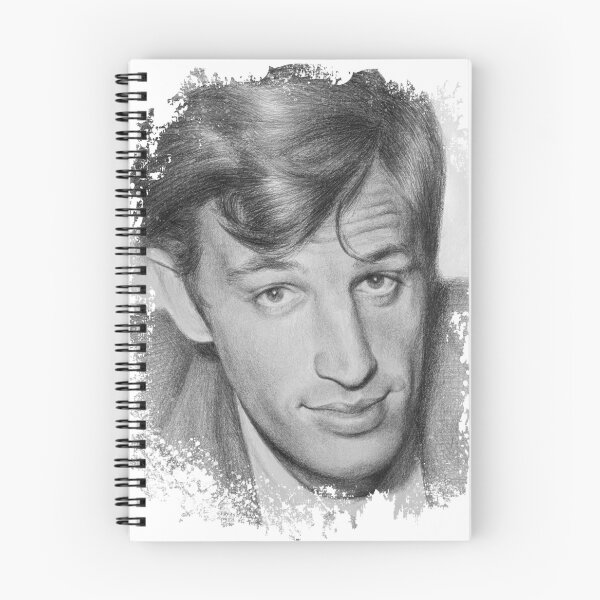Item preview, Jean-Paul Belmondo portrait designed and sold by GoldsteinART.