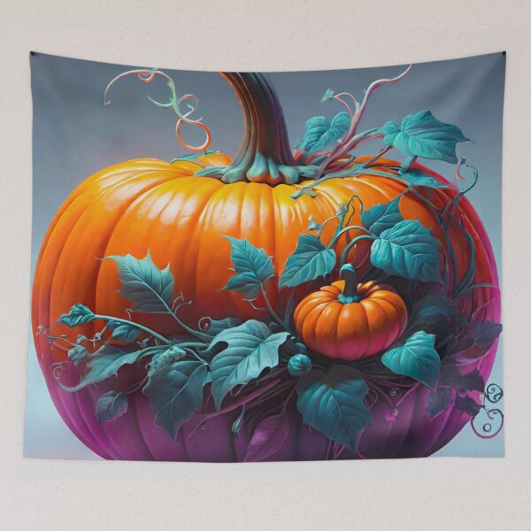 Item preview, Demonic Pumpkin: Ready to Haunt the Night designed and sold by GrizzlyCollective.