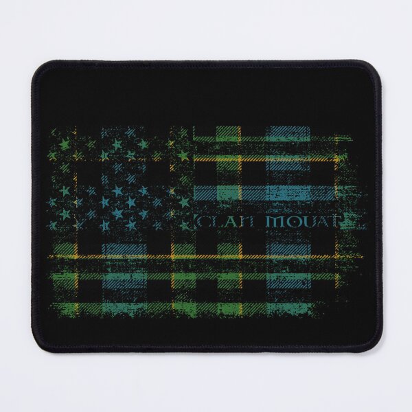 Item preview, Clan Mouat Scottish tartan US flag kilt Scotland designed and sold by Clan1093.
