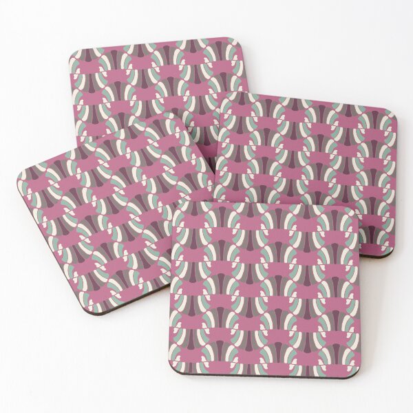Item preview, Shells in a checkerboard pattern, Dark pink version designed and sold by Alex  Blud.