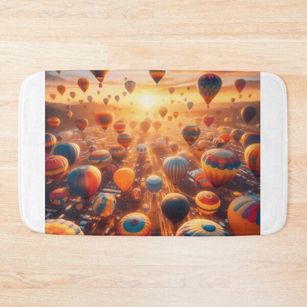 Item preview, Dreamy Hot Air Balloon Sky | Vibrant Art & Gifts designed and sold by dreambigdrive38.