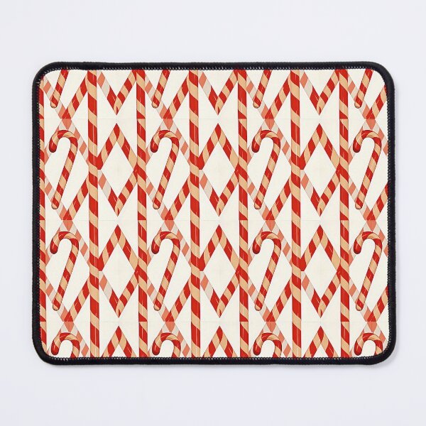 Item preview, Christmas Candy Cane Red White Vector Design Pattern designed and sold by taiche.