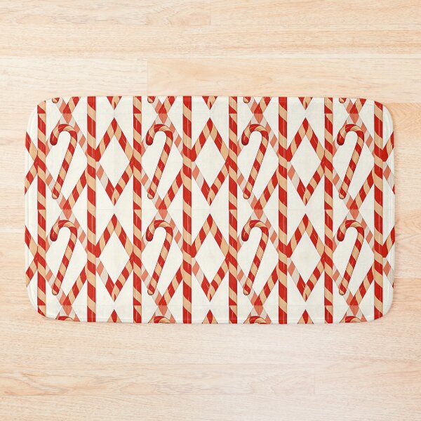 Item preview, Christmas Candy Cane Red White Vector Design Pattern designed and sold by taiche.