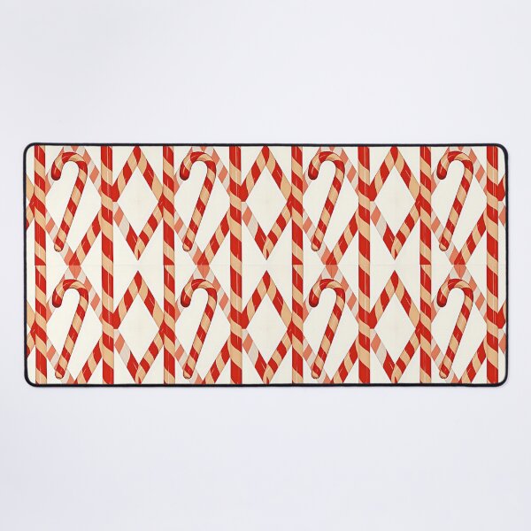 Item preview, Christmas Candy Cane Red White Vector Design Pattern designed and sold by taiche.