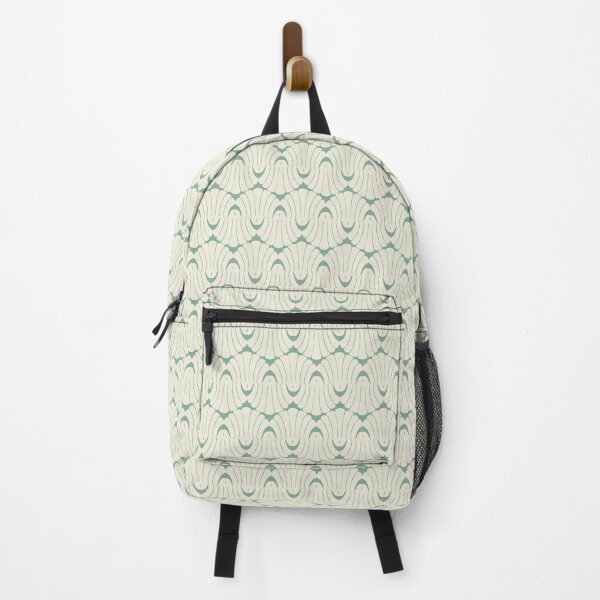 Item preview, Cream shell on emerald background designed and sold by Alex  Blud.
