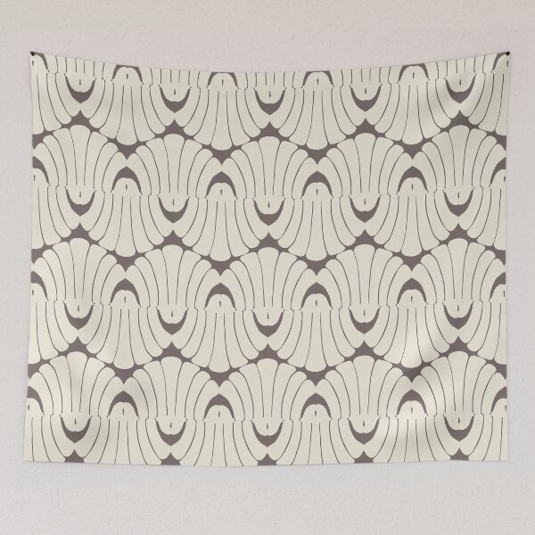 Item preview, Cream shell on brown background designed and sold by Alex  Blud.