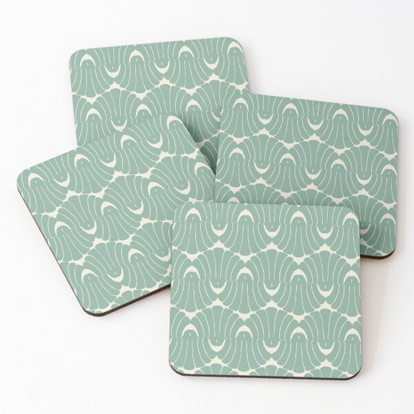 Item preview, Emerald shell on cream background designed and sold by Alex  Blud.