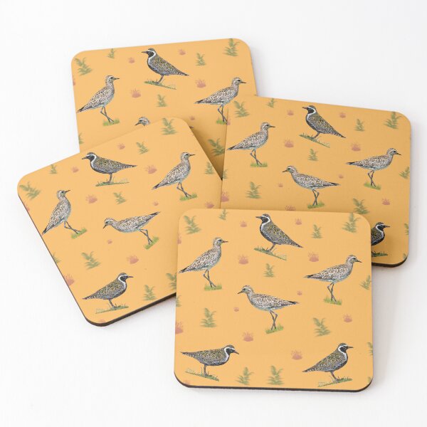 Item preview, Two kinds of Kōleas, Pacific Golden Plovers designed and sold by NJartbyNJacobson.