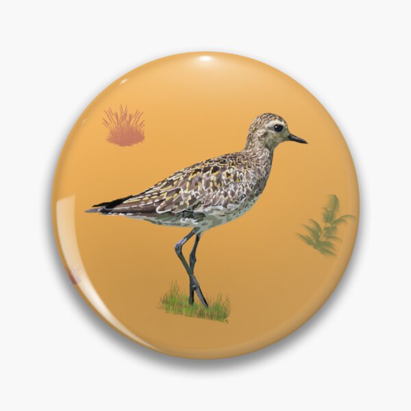 Item preview, Two kinds of Kōleas, Pacific Golden Plovers designed and sold by NJartbyNJacobson.