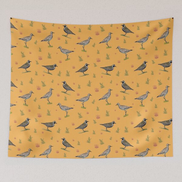 Item preview, Two kinds of Kōleas, Pacific Golden Plovers designed and sold by NJartbyNJacobson.