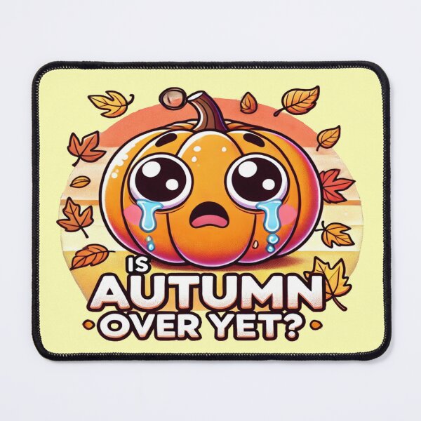 Item preview, Anxious Pumpkin- Is Autumn Over Yet? designed and sold by Rajasekar.