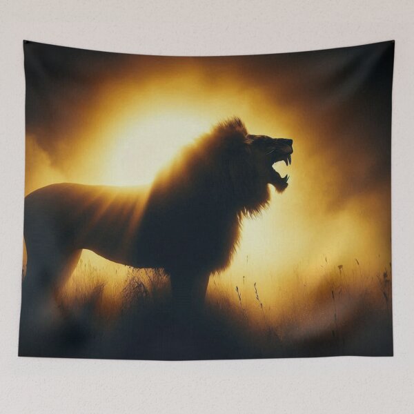 Item preview, LION AND THE BREAK OF DAWN designed and sold by johnnyssandart.
