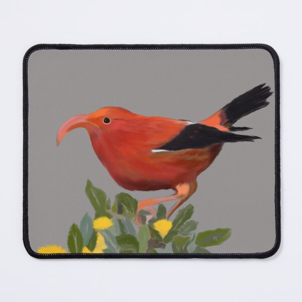 Item preview, ‘Iʻiwi, Hawaiian Bird designed and sold by NJartbyNJacobson.