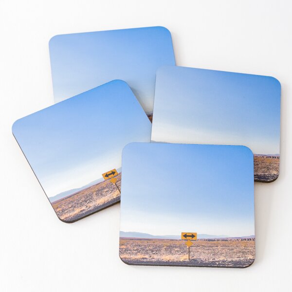 Item preview, Direction sign in the desert under a blue sky. Concept of uncertain, risk, choice, decision designed and sold by Paolo Modena Photography    -   Fine Italian Art.