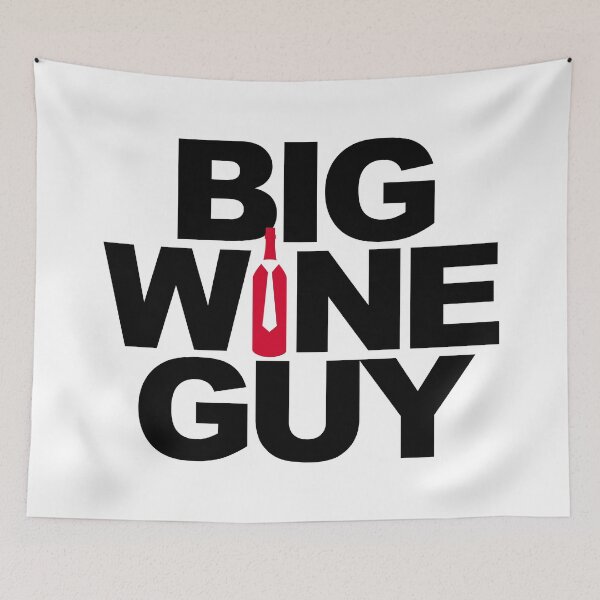 Item preview, "Big Wine Guy: Funny Wine Lover Gift for Wine Enthusiasts" designed and sold by artworkathome.