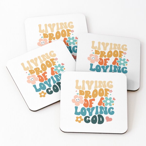 Item preview, Living Proof of a Living God Christian Retro Groovy designed and sold by Lillyamstronger.