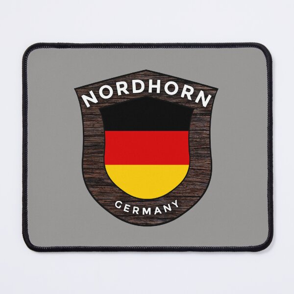 Item preview, Nordhorn Germany Emblem Flag designed and sold by World Designs.