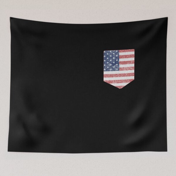 Artikelvorschau, US Pocket Flag Patriotic entworfen und verkauft von flippinsg.