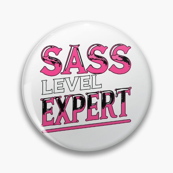 Artikelvorschau, Sass Level Expert Bold Graphic Tee - Für die ultimative Sass Queen entworfen und verkauft von DentonRose.