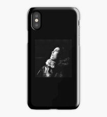 Black and White Dana Scully X Files iPhone Case