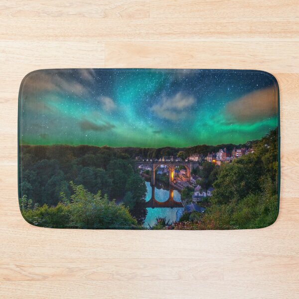 Item preview, Knaresborough Viaduct Aurora Borealis designed and sold by Alisonchambers2.